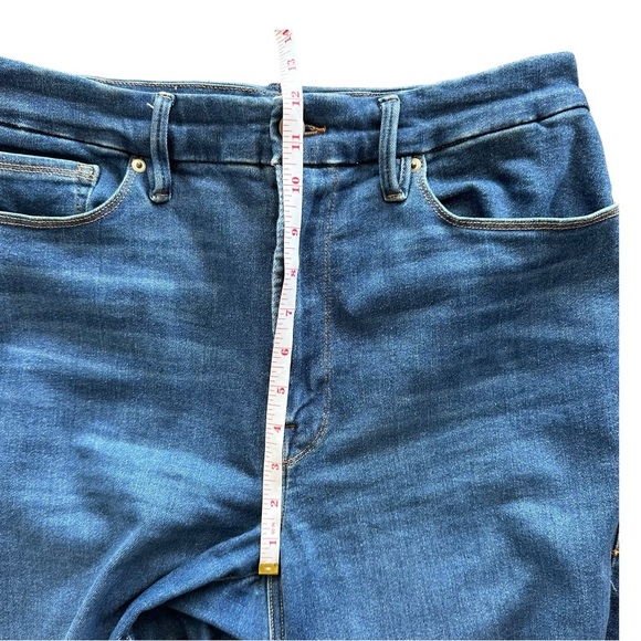 Good American Always Fits Good Legs Skinny Jeans Distressed Size 14-18 - Picture 7 of 12